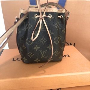 *Authentic Louis Vuitton Nano Noe